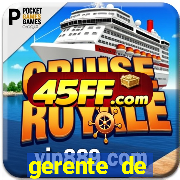 gerente de plataforma slots